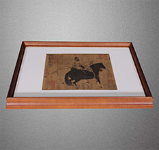 昭平书画装裱配框服务案例